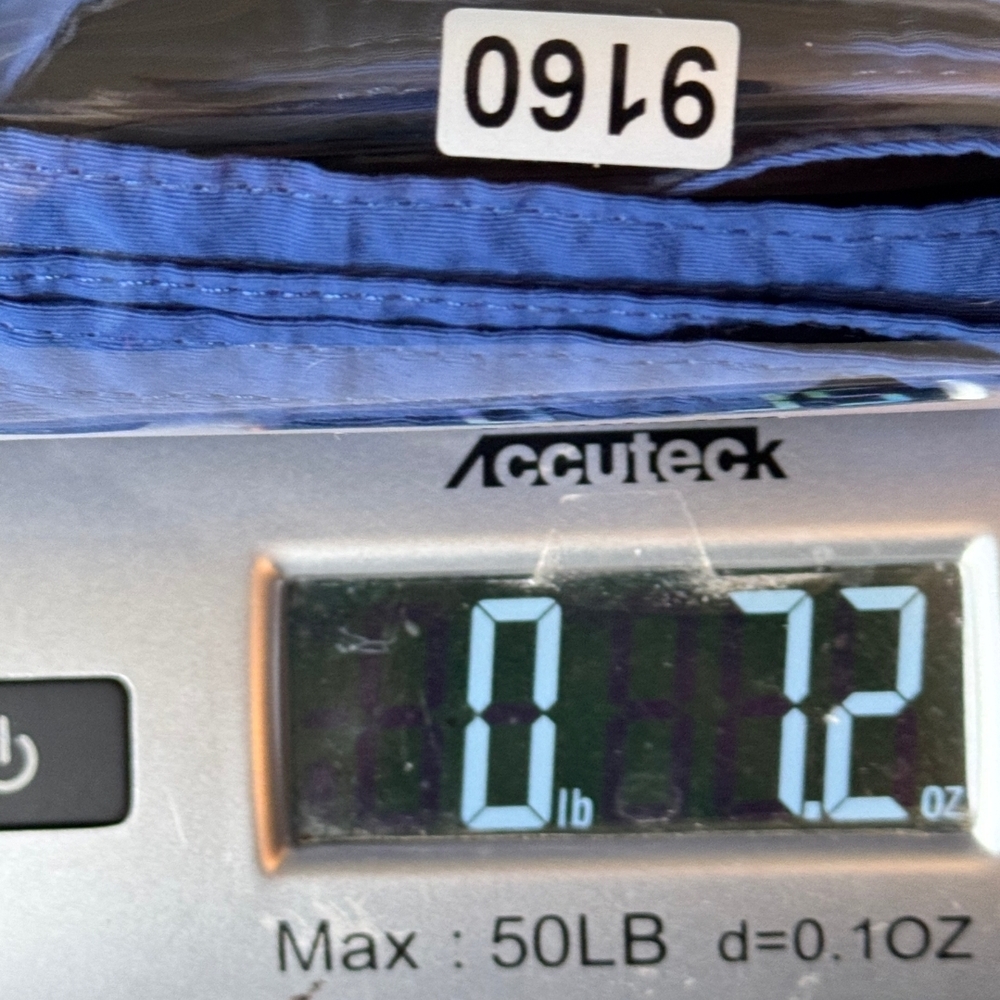 Patagonia Wayfarer Boardshorts Size 38 Blue Beach Travel Vacation - Picture 9 of 9